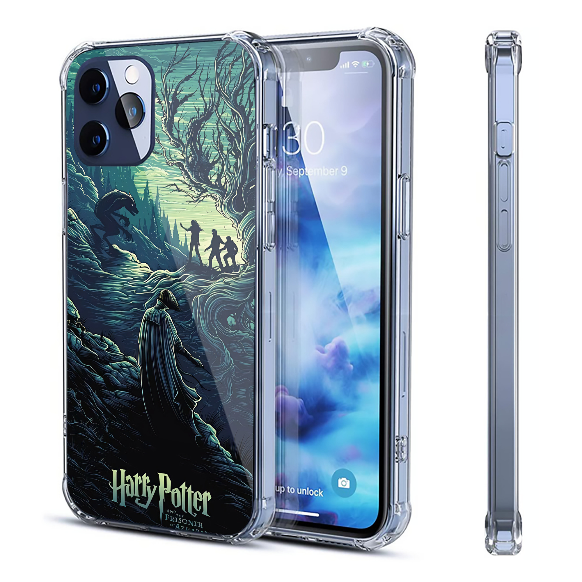 （画像用） Harry Potter ハリー・ポッターシリーズ 【iPhone 12シリーズ対応】透明スマホケース（クリアソフトケース）